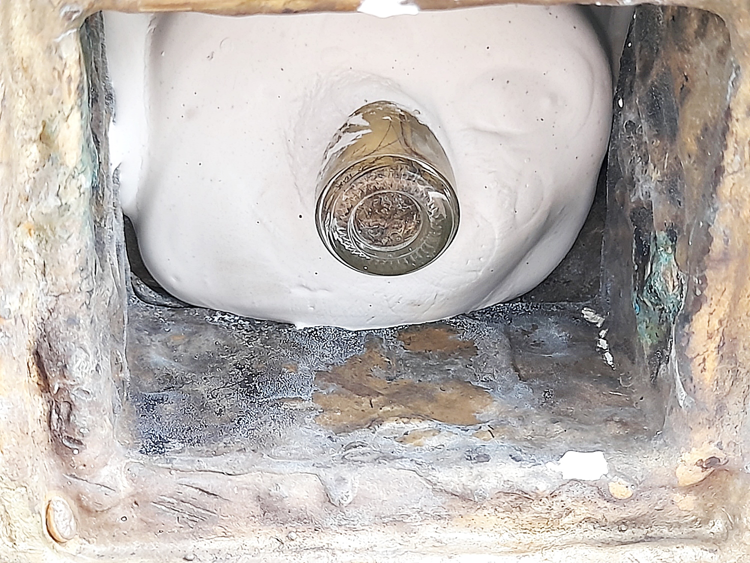 รูปหล่อ พระพรหม รุ่นแรก (ขนาดบูชา หน้าตัก5นิ้ว สูง8นิ้ว) เนื้อทองเหลือง(ผสมมวลสาร) ใต้ฐานบรรจุเกศา ปี2563 #รับประกันแท้ - หลวงพ่อบ๊ะ วัดโพธิ์ลังกา