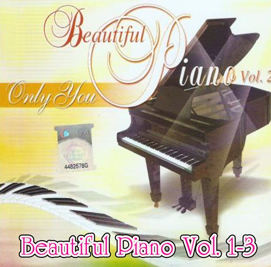 รวมที่สุดของเพลงบรรเลงเปียโนที่ไพเราะที่สุด ● Beautiful Piano Vol.1-3 (2007) ( 1 CD )