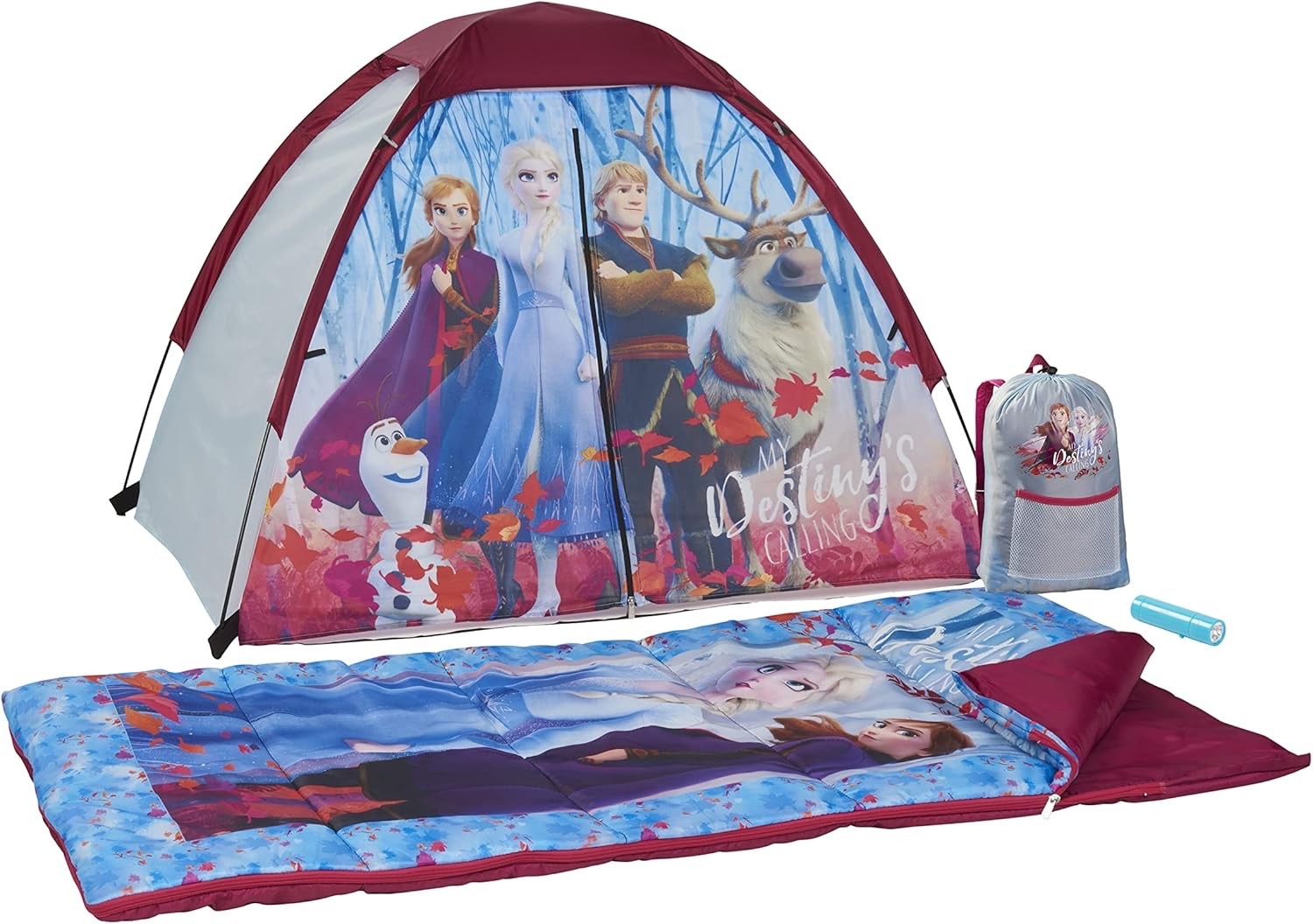 เต็นท์แคมปิ้งพร้อมอุปกรณ์สำหรับเด็ก Disney Frozen Fun Camp Kit