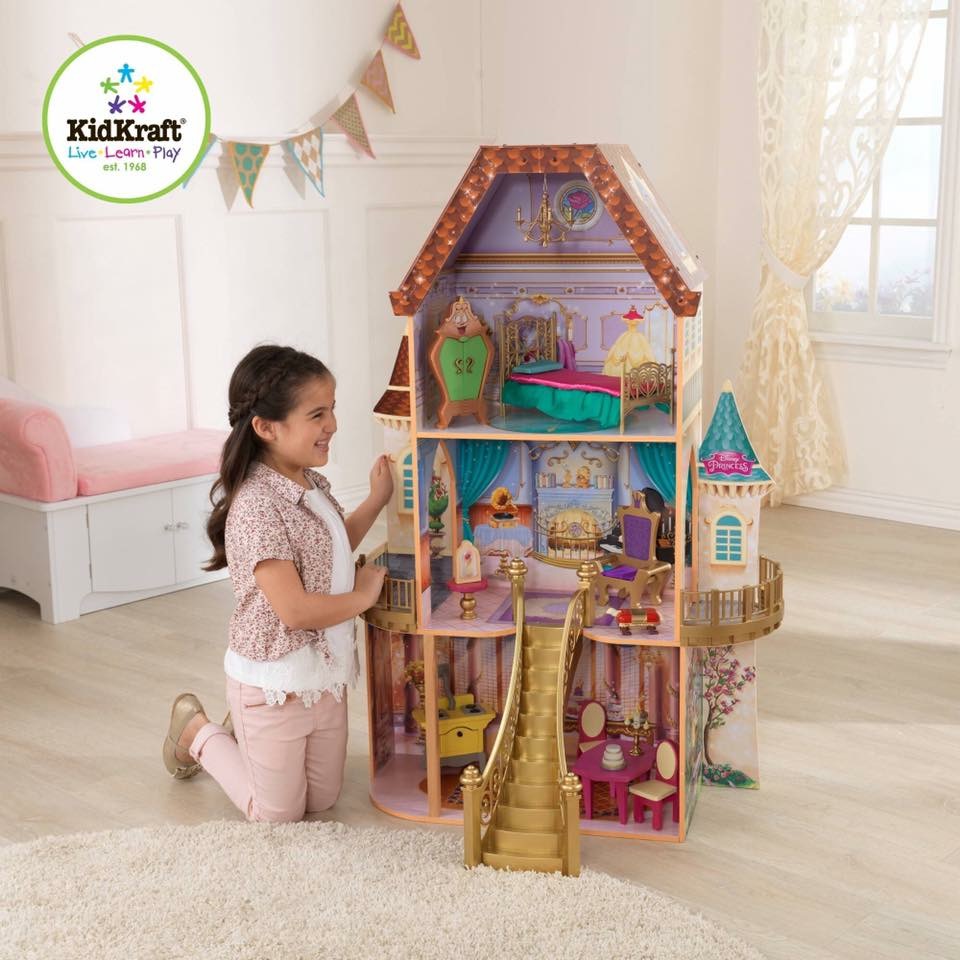 ปราสาทเจ้าหญิงเบล KidKraft Disney Belle Enchanted Dollhouse