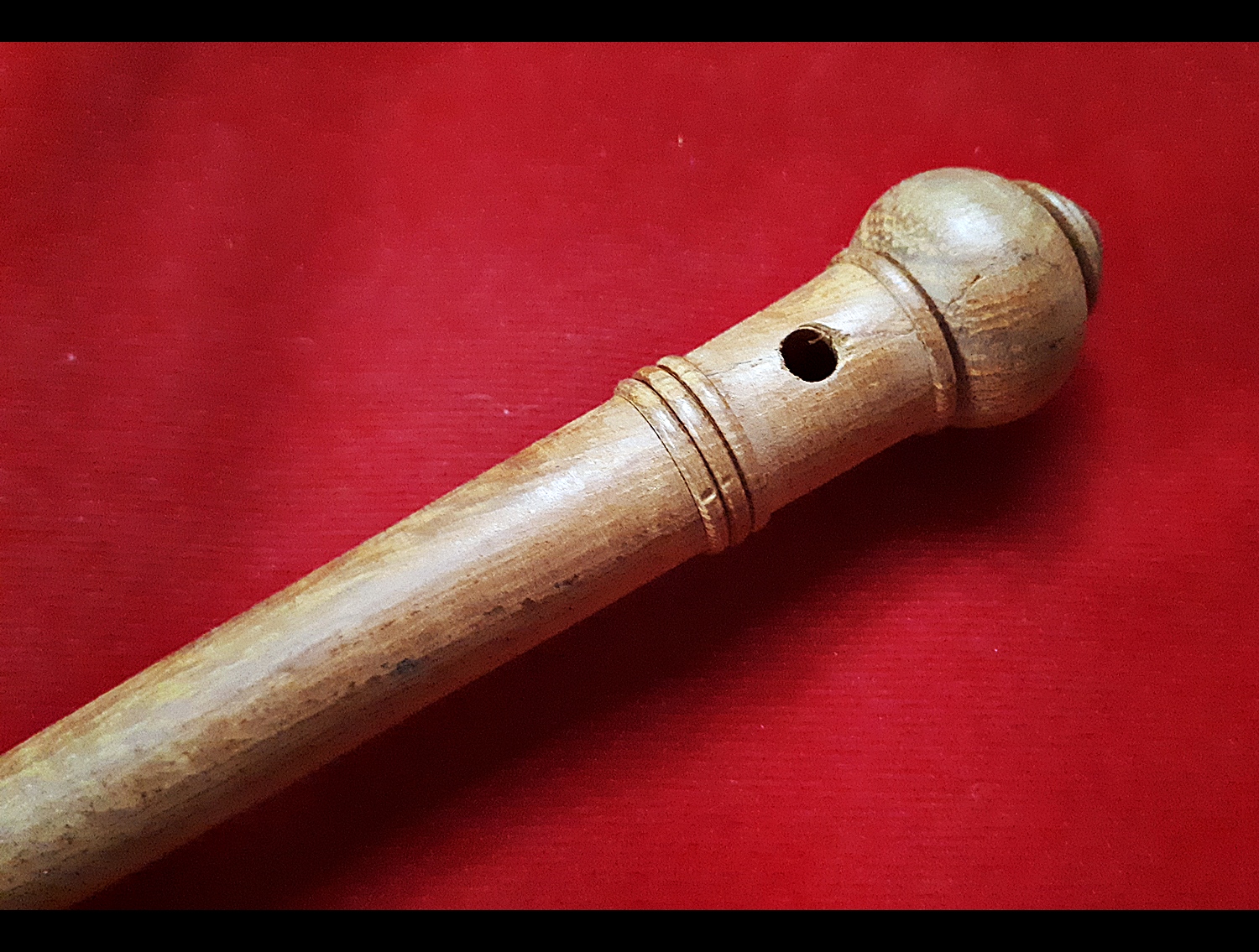 ไม้คฑา (ทำจากไม้ขนุนตายพราย) (ยาว9นิ้ว) ปี2562