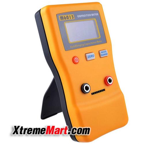 เครื่องวัดความจุ มิเตอร์วัดตัวเก็บประจุ M6013 Digital LCD Capacitor Capacitance Meters Tester