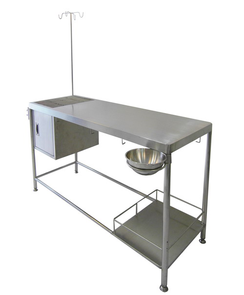 โต๊ะรักษา, ตรวจ และทำแผล สแตนเลส