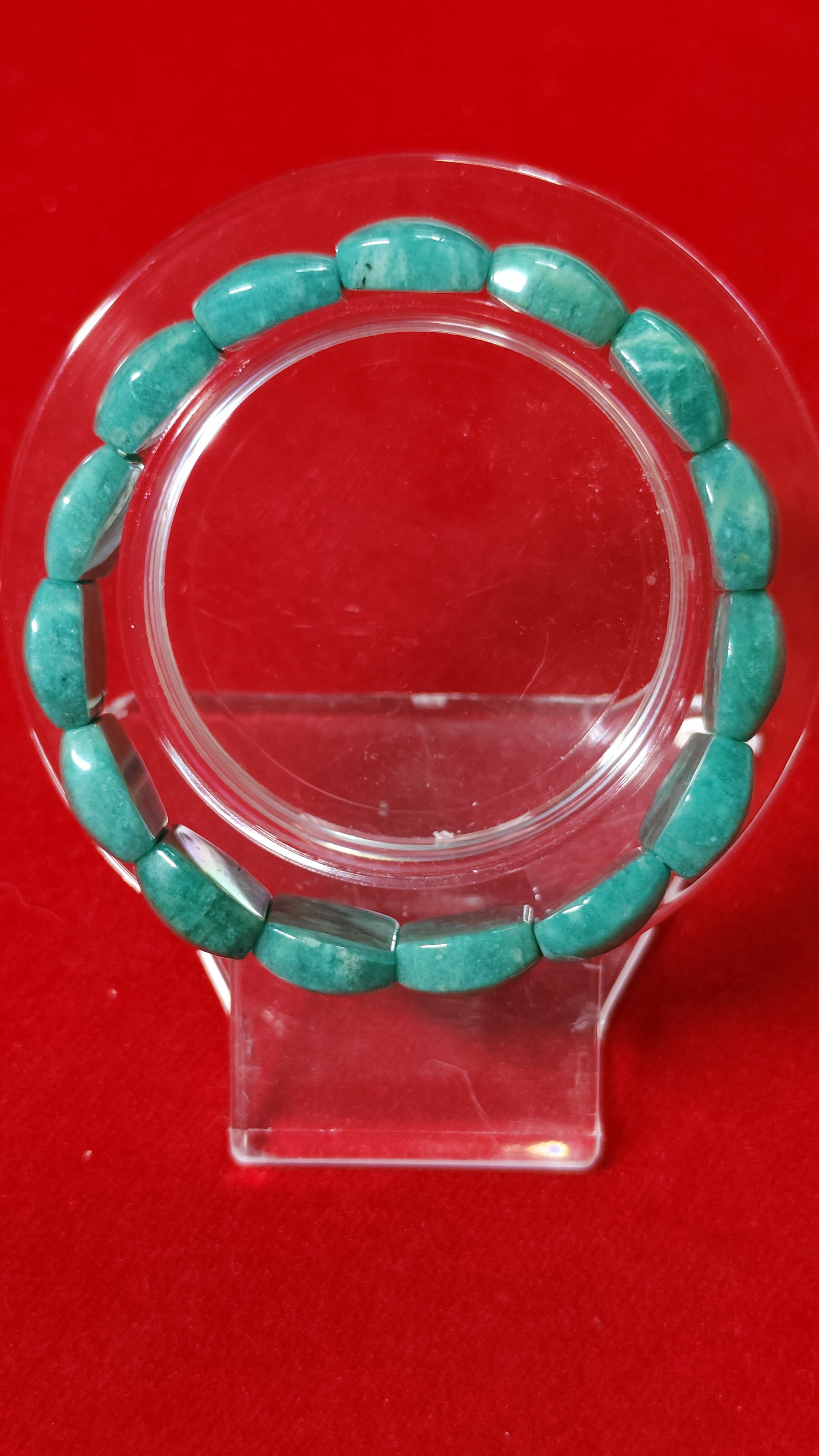 #ข้อมือหินอมาโซไนต์รหัสbh-0039