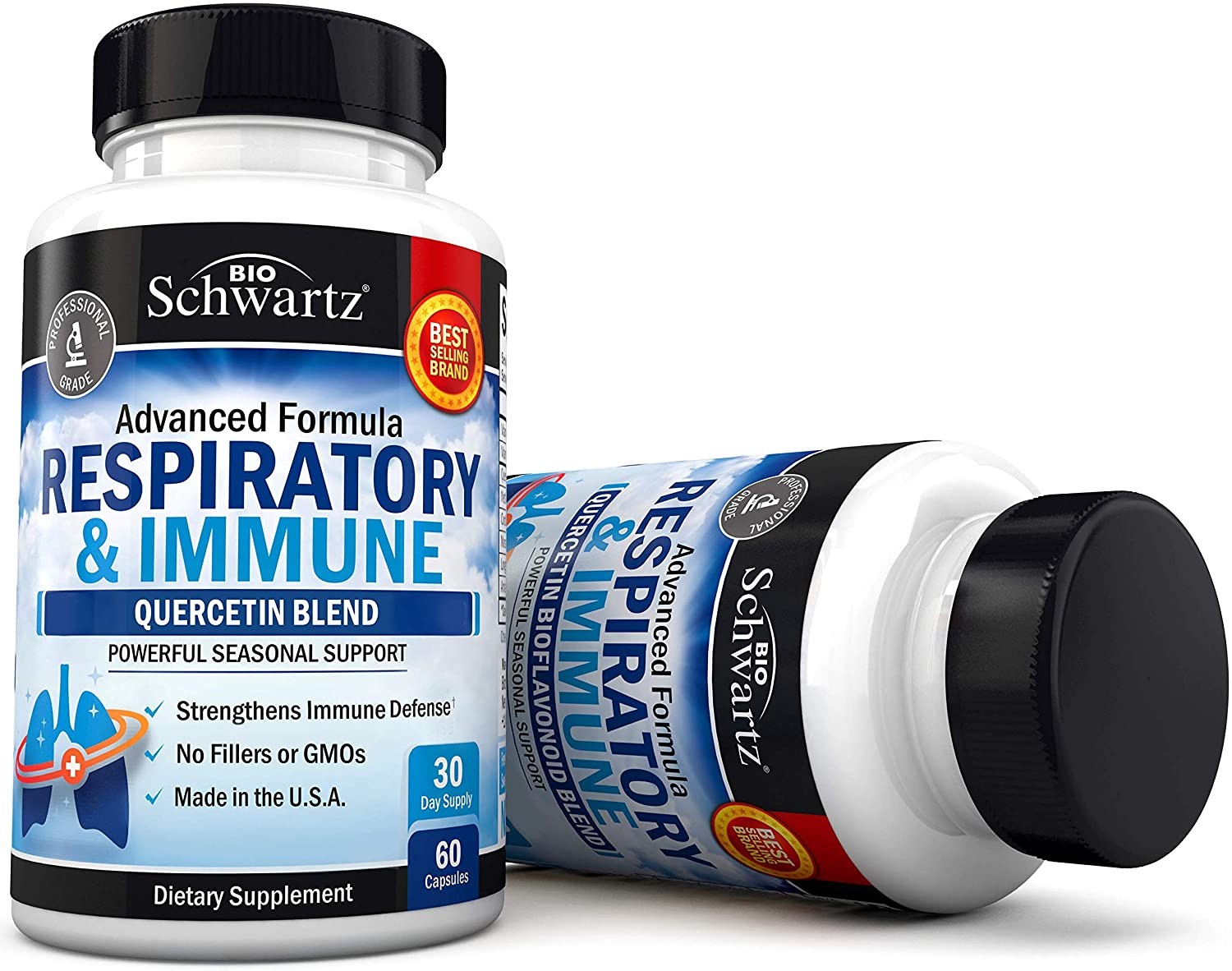 วิตามินเสริมภูมิคุ้มกันและระบบทางเดินหายใจ BIOSchwartz Advanced Formula Respiratory & Immune