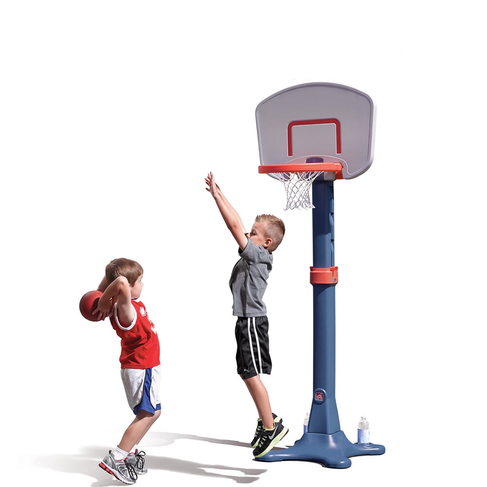 ชุดอุปกรณ์กีฬาบาสเก็ตบอลครบเซ็ท Step2 Shootin' Hoops Junior Basketball Set