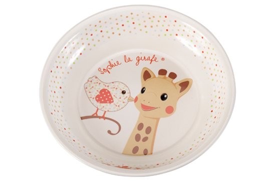 ชุดอุปกรณ์รับประทานอาหาร Sophie la Girafe Meal-Time Set "Kiwi" Version