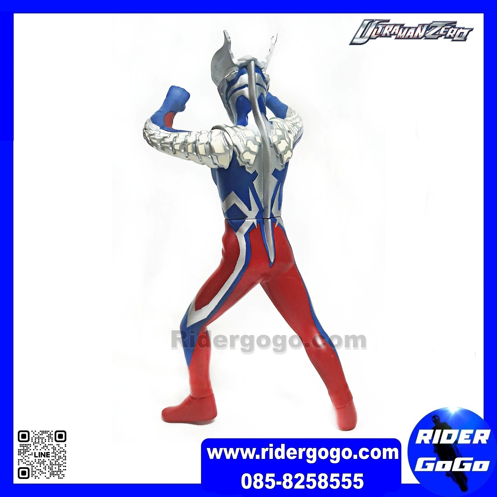 โมเดล อุลตร้าแมน ซีโร่ Ultraman Zero Big Size Soft สภาพสวย ของแท้ Bandai