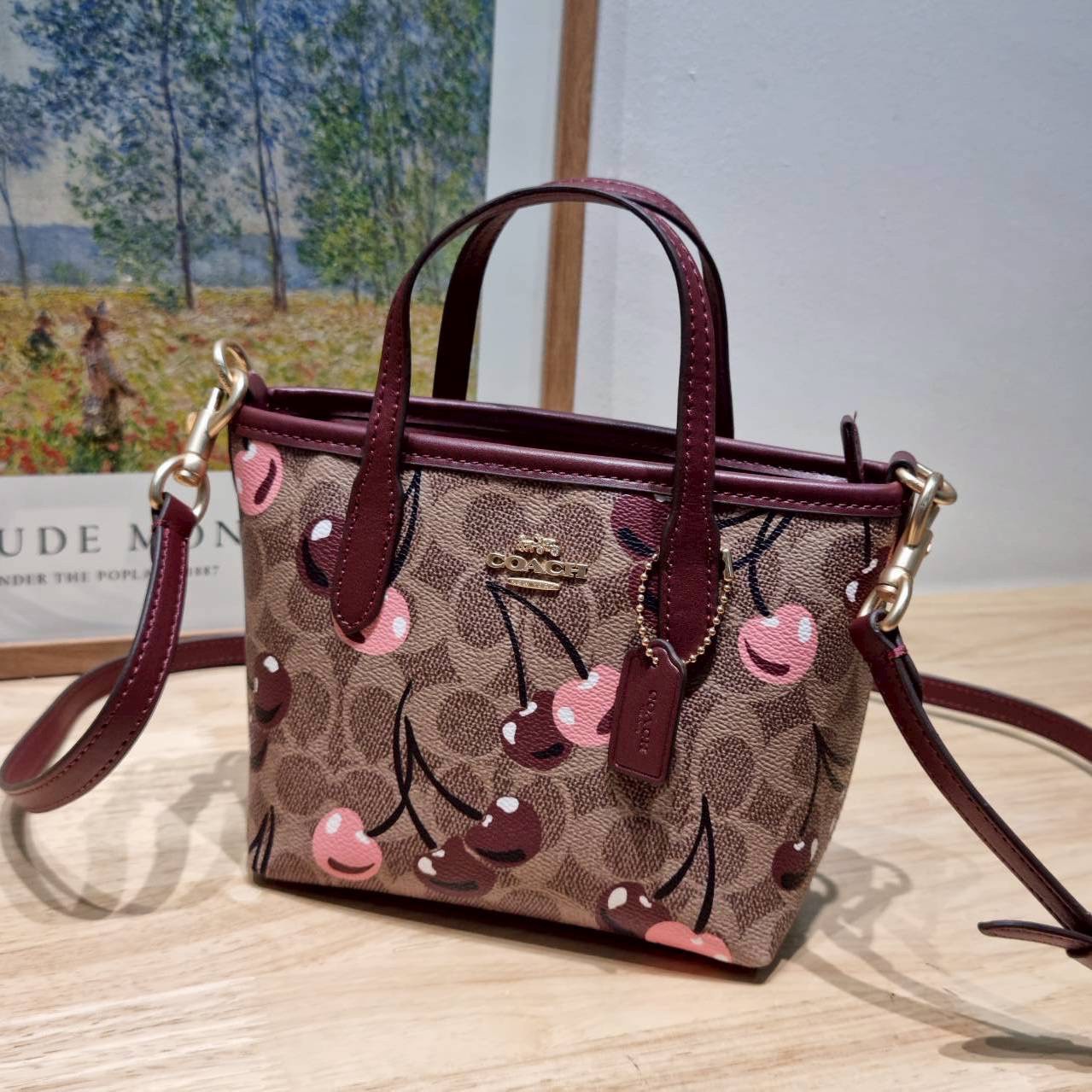 COACH CY737 CITY MINI TOTE BAG (แอดไลน์ก่อนสั่งซื้อ)