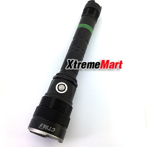 ไฟฉายWarsun Anti-wolf Charging Waterproof LED Bulb Flashlight Torch 5 Modes Led Downlight Livolo Portable Tactical Flashlight 18650