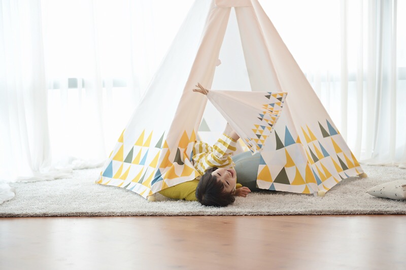 บ้านจำลองทรงเต๊นท์อินเดียนแดงสำหรับเด็ก LOOKA Tent (Little Scandy)