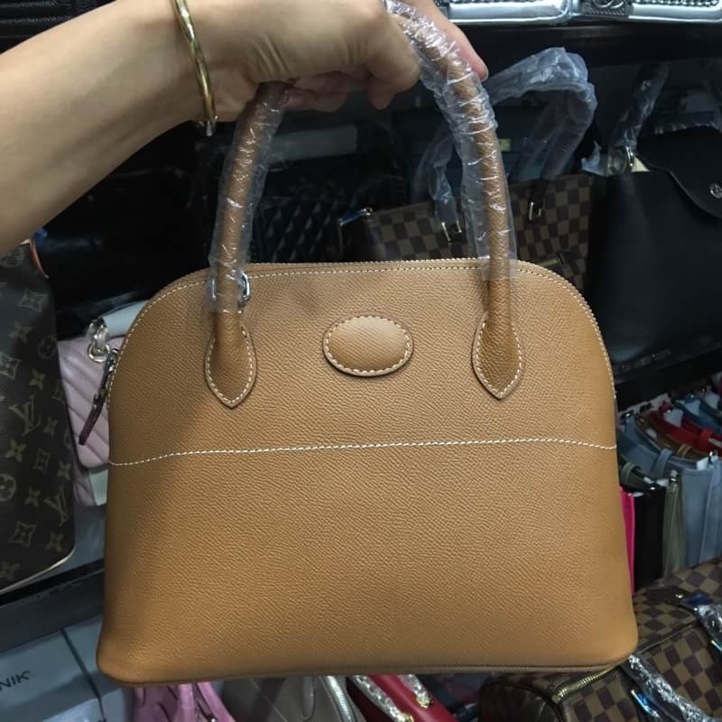 กระเป๋า hm bolide 27 cm สีน้ำตาล