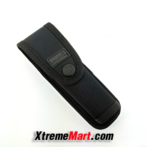 ซองไนล่อน สำหรับไฟฉาย UltraFire ปลายเปิด Nylon Sheath Pouch Holder Holster (Black)