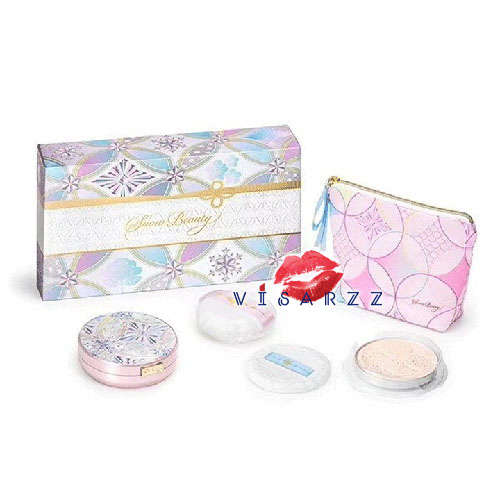 (With Refill) Shiseido Maquillage Snow Beauty Face Powder 2020 25g + 25g แป้งฝุ่นอัดแข็งพร้อม refill เพื่อผิวเรียบเนียนกระจ่างใส ใช้ได้ทุกสีผิวค่ะสามารถใช้ได้ 24 ชม.