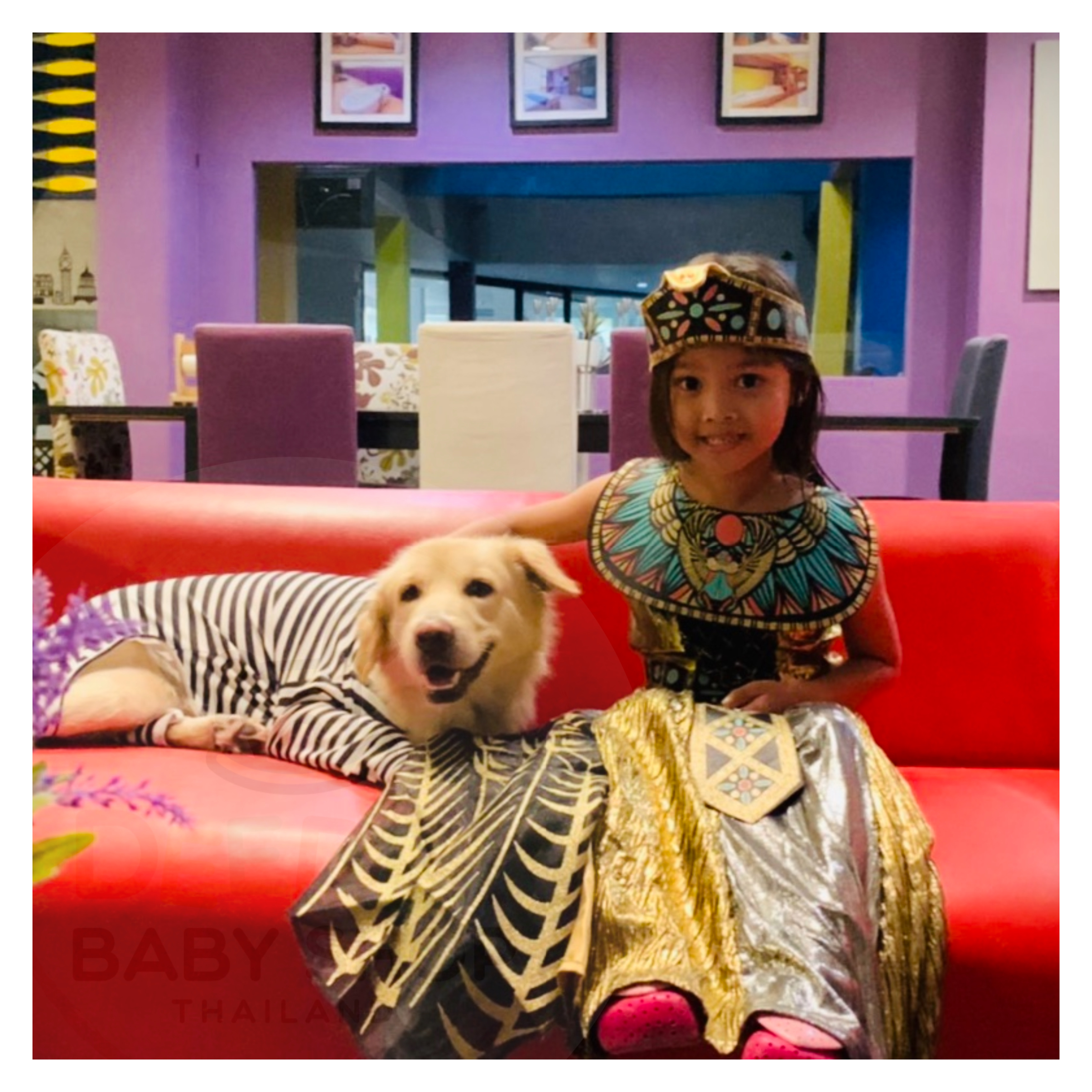 ชุดคอสตูมสำหรับเด็ก Hyde & EEK! Boutique Cleopatra Halloween Costume