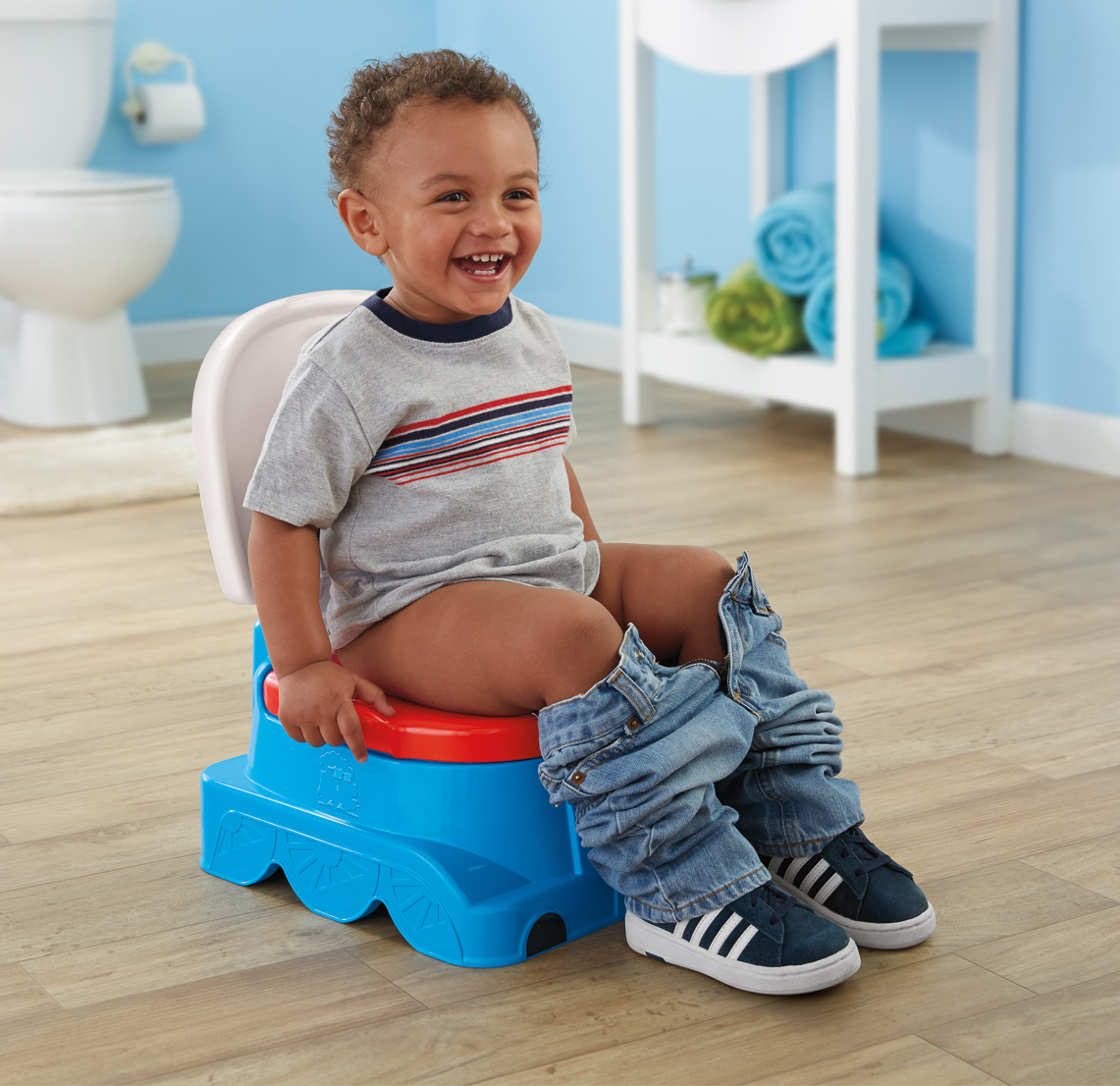 กระโถนฝึกขับถ่ายสารพัดประโยชน์ Fisher-Price Thomas and Friends - Thomas Railroad Rewards Potty