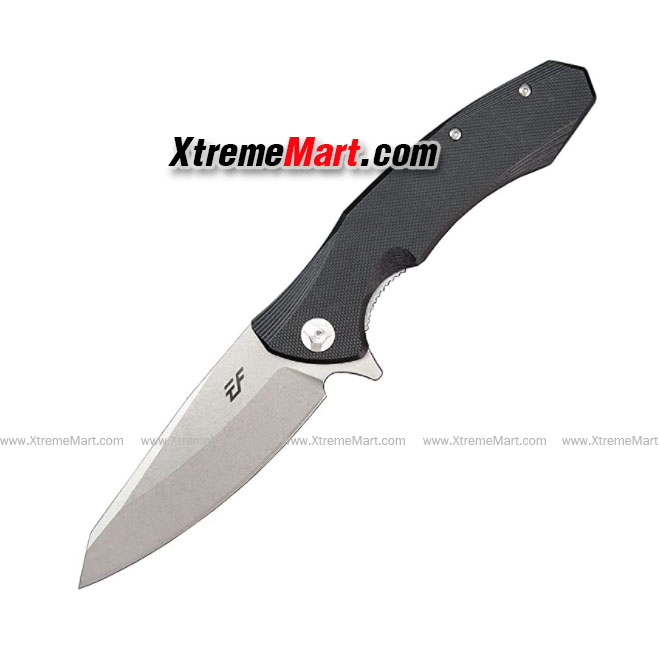 มีดพับ Eafengrow EF228 ด้ามดำ D2 Blade Pocket Knives G10 Handle (ด้ามดำ)