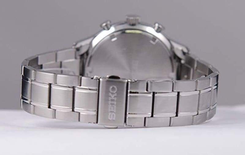 Karnvera Shop นาฬิกาข้อมือผู้ชาย Seiko Chronograph SSB337P1 Quartz Men's Watch