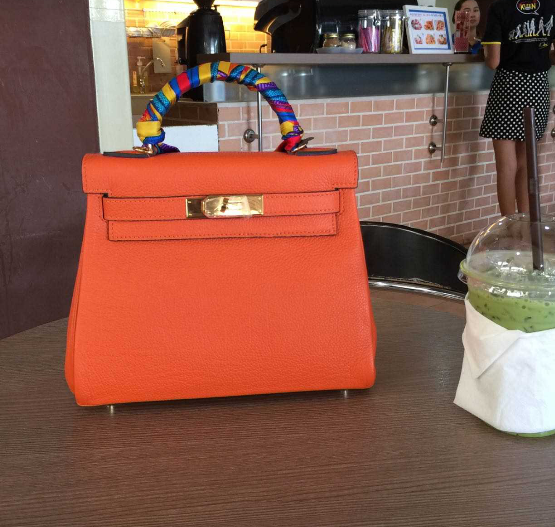 พร้อมส่ง กระเป่า hm kelly togo 25 cm