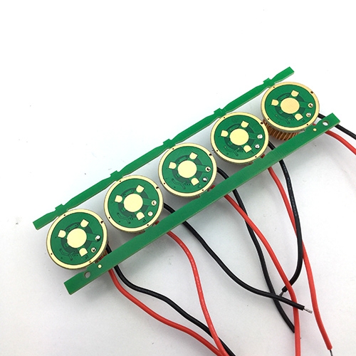 วงจรขับหลอด LED XM-L , XM-L2 8.25W 3V-8.4V 2500mA 5-Mode LED Driver Circuit Board , Diameter 22mm (ชิ้นละ)