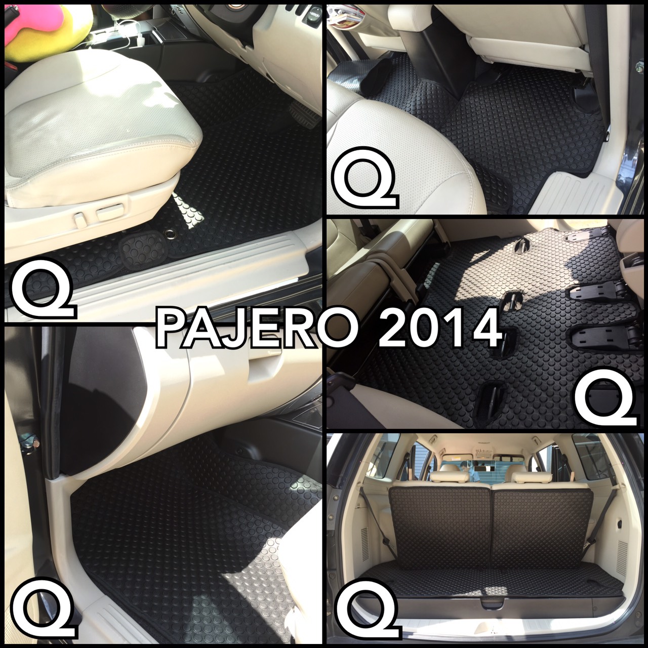 พรมกระดุม PAJERO SPORT ปาเจโร่ โฉมเก่า เต็มคัน
