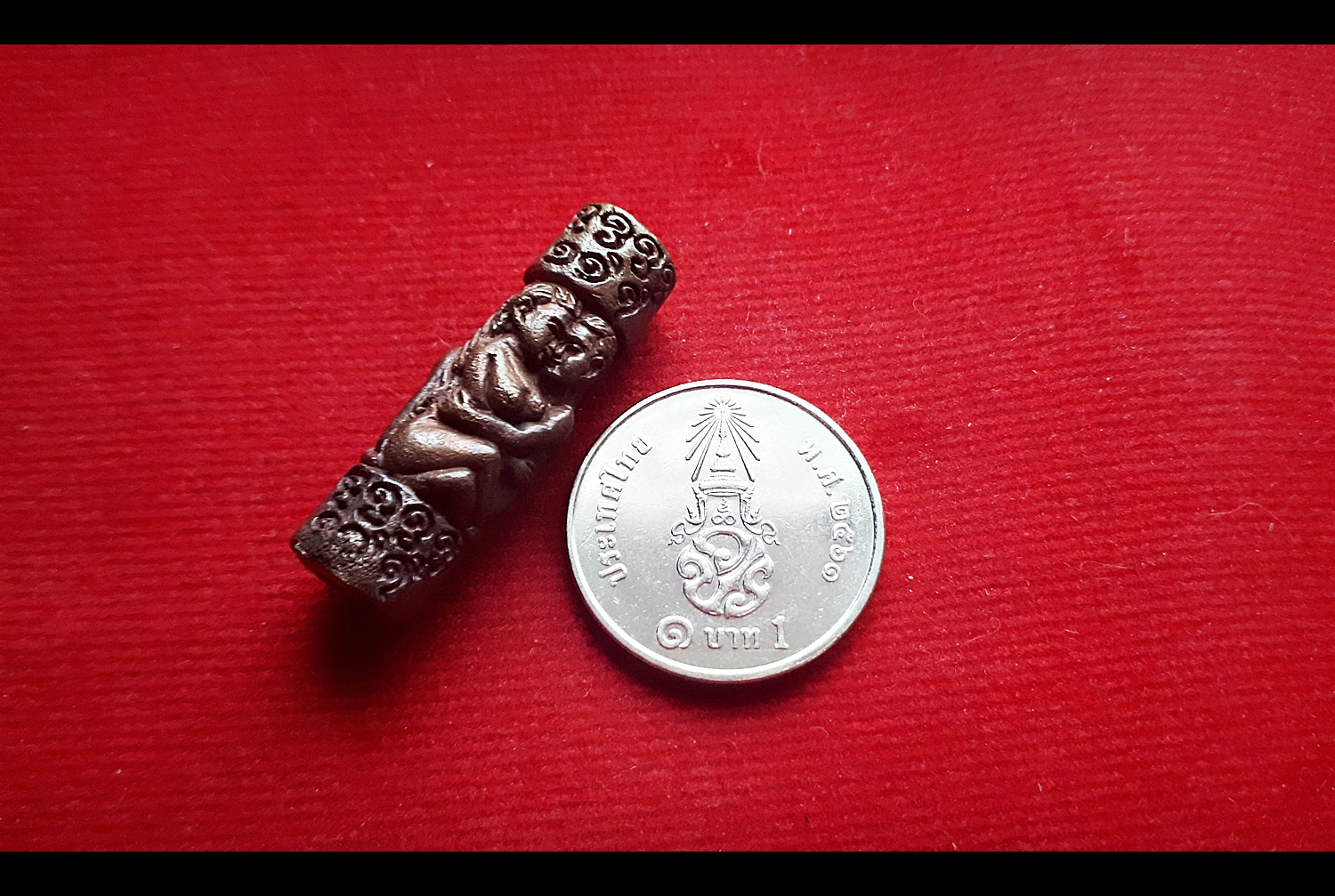 ตะกรุด เสน่ห์มอญ+อึ้น มหาเสน่ห์ #รับประกันแท้ - อ.ประคอง รุ่นเจริญ