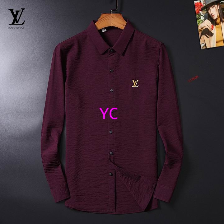 Pre order เสื้อเชิ้ต LV ผู้ชายไซส์ S-4xl มีหลายแบบ