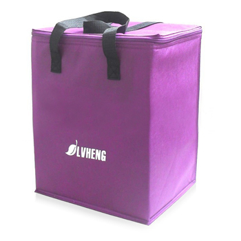 กระเป๋าเก็บความร้อน เก็บความเย็น ทรงที่เหลี่ยม ใบใหญ่ เหมาะสำหรับเก็บอาหารLarge Multifunctional Thermal Lunch Bag