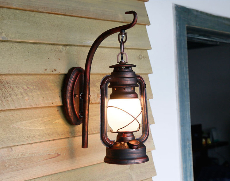 โคมไฟติดผนังทรงตะเกียงสไตล์ Antique [MB-7262]