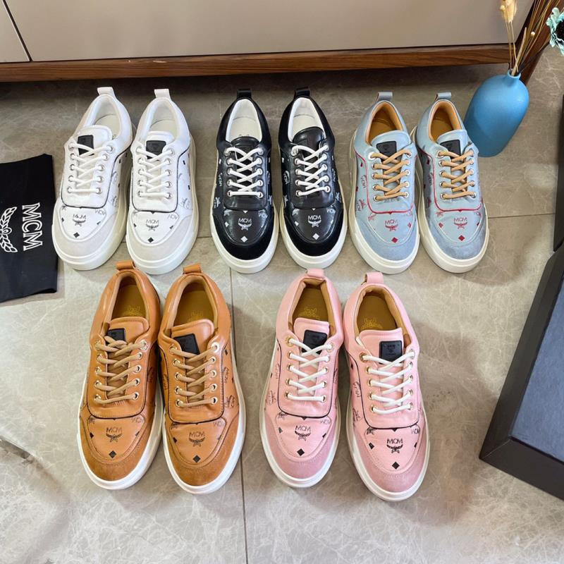 รองเท้าผ้าใบ mcm women sneaker