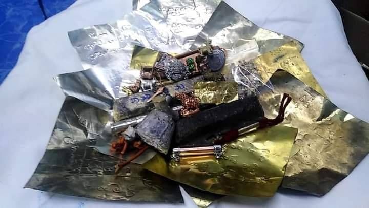 เทพ แมง สี่หูห้าตา(พระอินทร์จำแลงกาย) เนื้อชนวน (ขนาดห้อยคอ) ปี2562 #รับประกันแท้ - ครูบากฤษดา วัดสันพระเจ้าแดง(วัดป่ายาง) ร่วมปลุกเสก