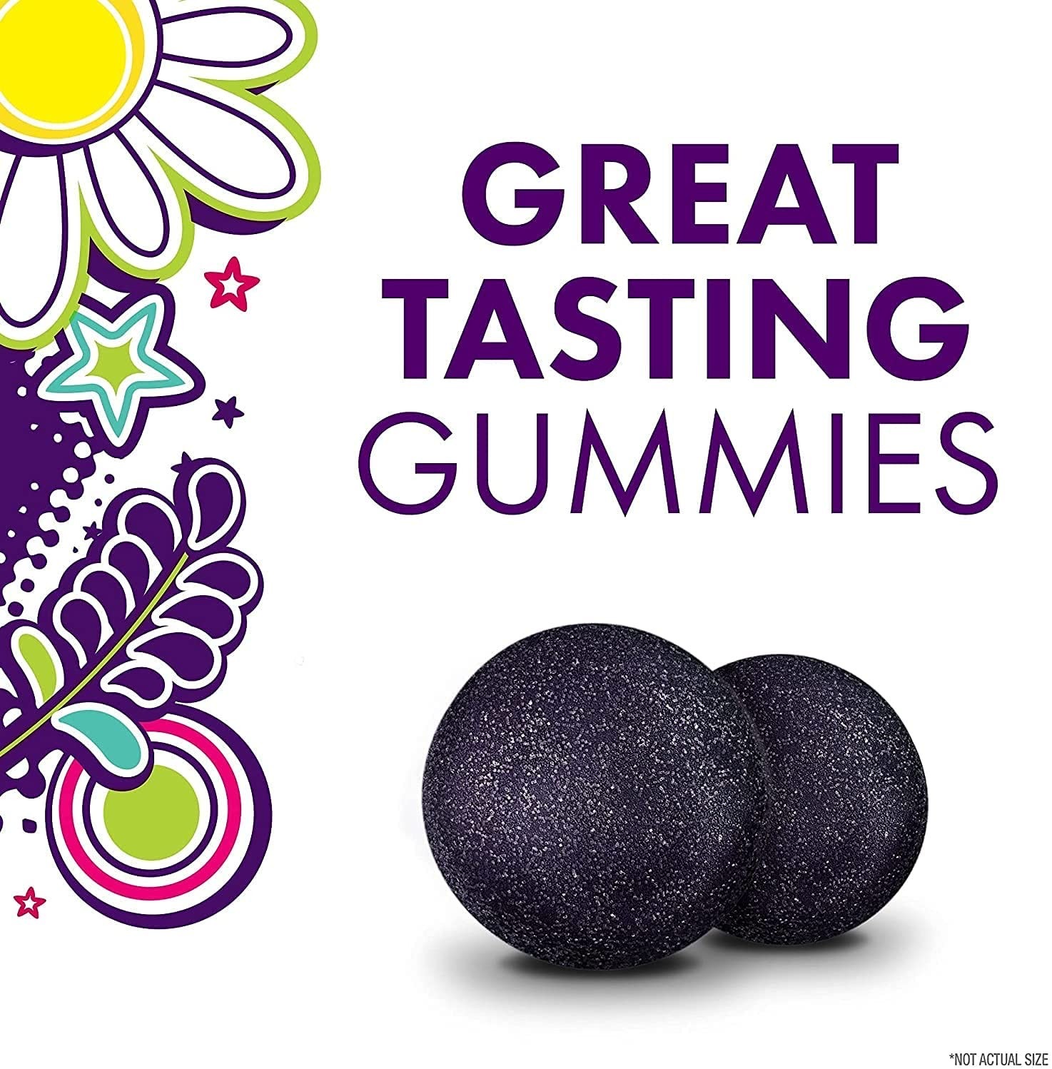 วิตามินช่วยเสริมการนอนหลับสำหรับเด็กชนิดกัมมี่ Vicks PURE Zzzs Kidz Melatonin + Chamomile & Lavender Gummies (24 Gummies)