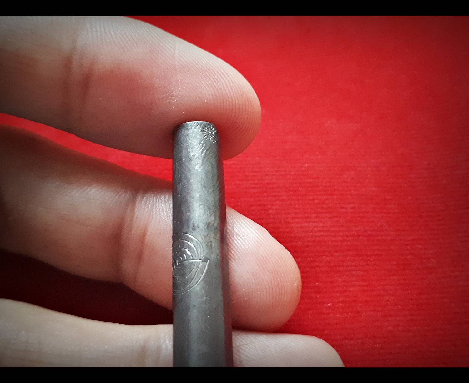 ตะกรุดมหาสะท้อน เนื้อตะกั่ว - หลวงพ่อพิจารย์ วัดโพธิ์ผักไห่ อยูธยา