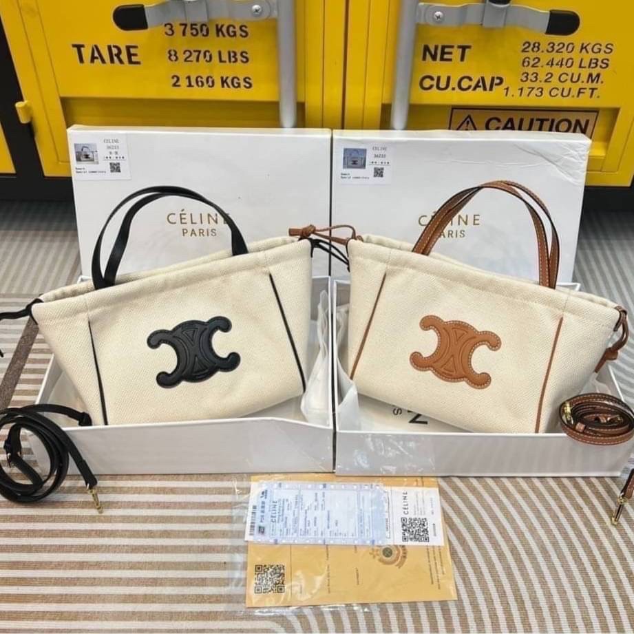 Celine BAGS FOR WOMEN CANVAS and LEATHER (แอดไลน์ก่อนสั่งซื้อ)