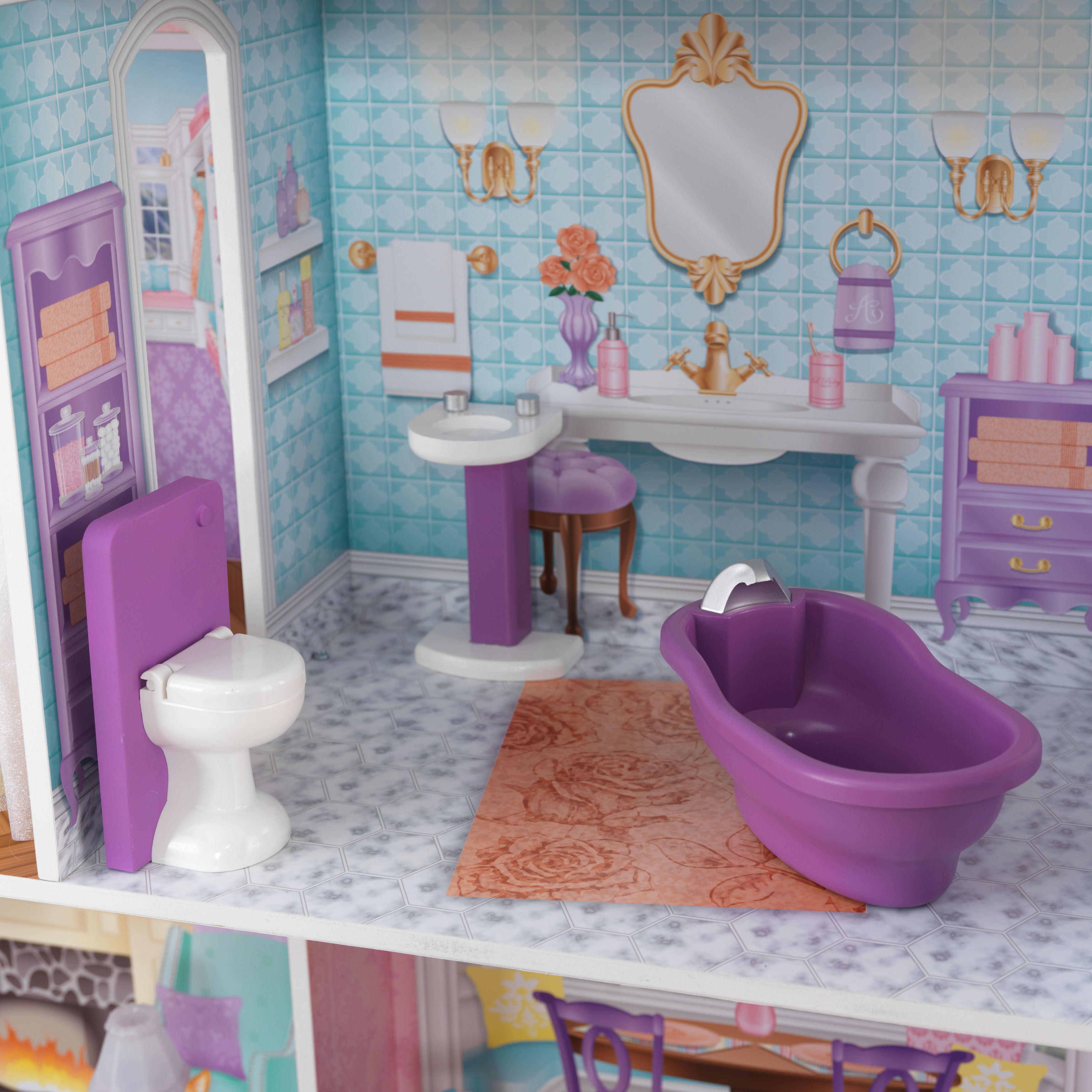 บ้านตุ๊กตาหลังยักษ์ทรงคันทรี KidKraft Country Estate Dollhouse