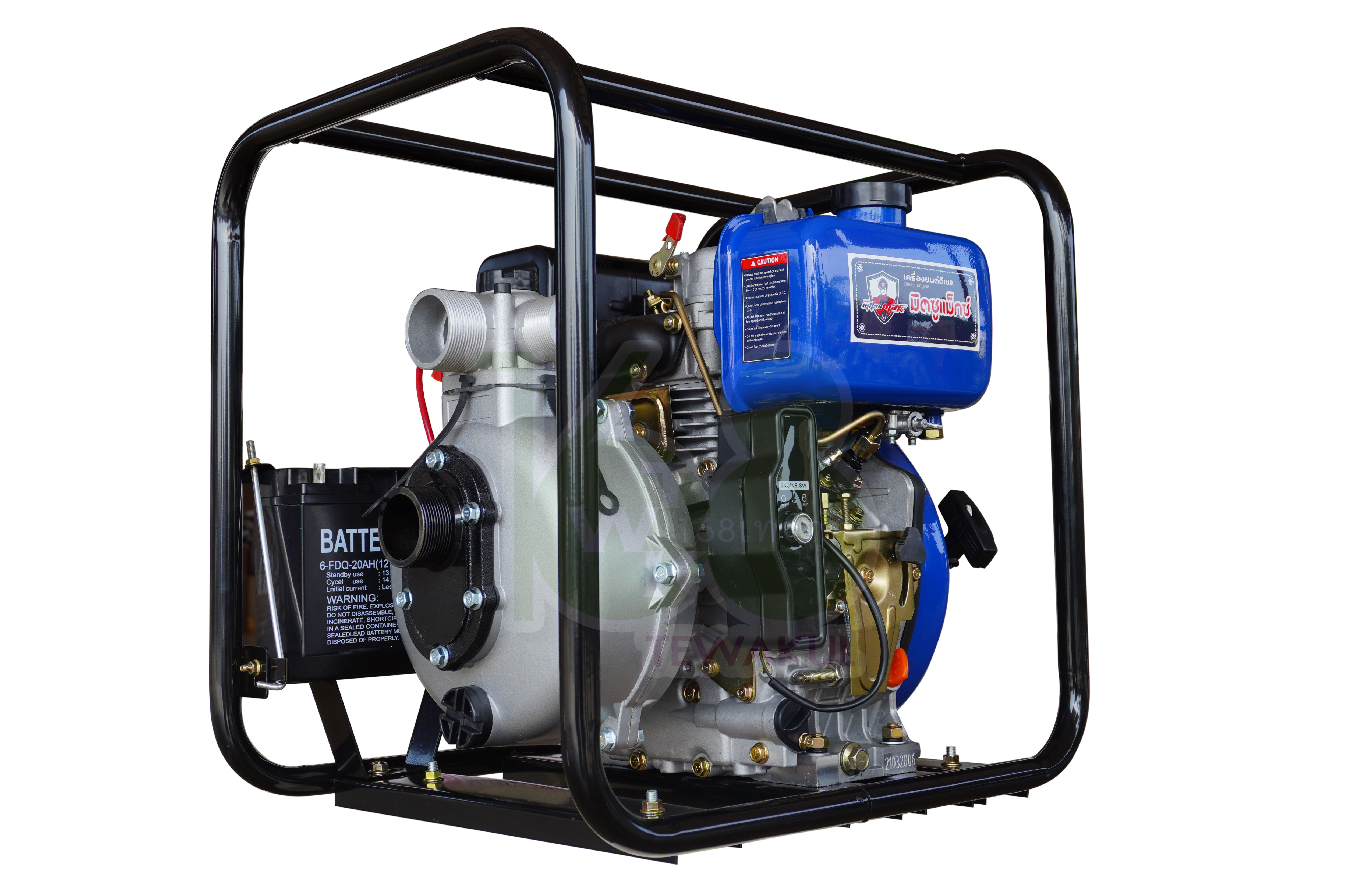 ปั๊มแรงดันดีเซล7แรงมิตซูแมค รุ่น DMX178KB20H