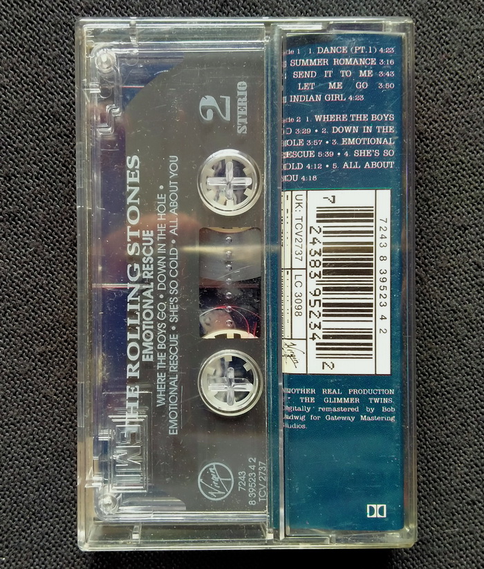 เทป The Rolling Stones : Emotional Rescue