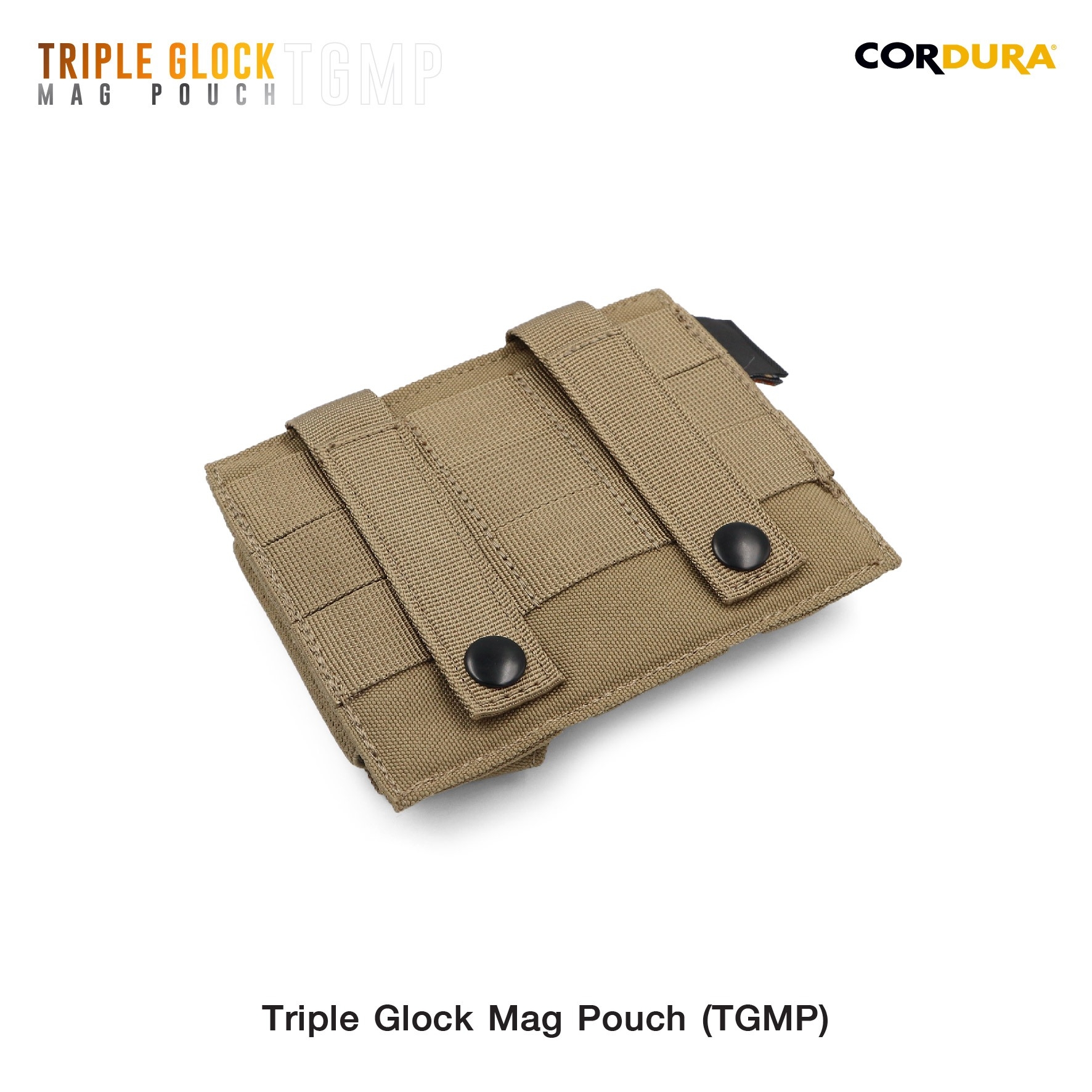🇹🇭⫸ ซองใส่แม็กกาซีน Triple Glock Mag Pouch ( TGMP )