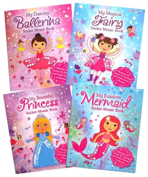 กระเป๋ากิจกรรมเสริมทักษะสุดน่ารัก My Super Sparkly Sticker Mosiac Pack