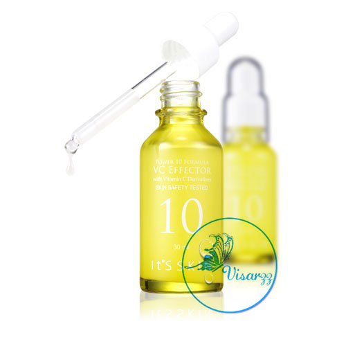 (VC ขวดเหลือง 60mL) It's Skin Power 10 Formula VC Effector 60mL เซรั่มวิตซีเกาหลีสุดฮิต จากอิทสกิน