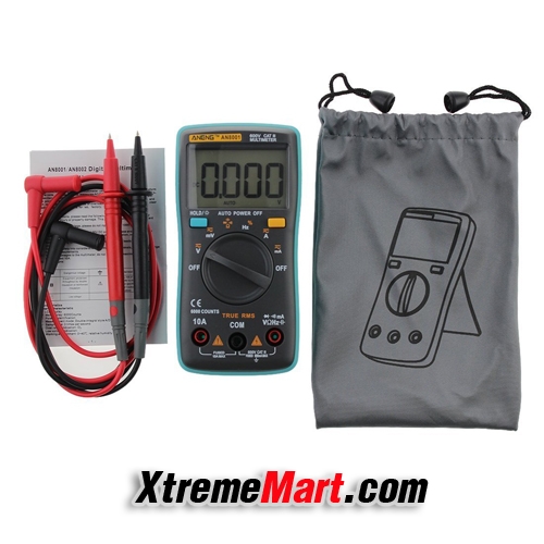 มัลติมิเตอร์ดิจิตอล ANENG รุ่น AN8001 แบบพกพา (Digital Multimeter)