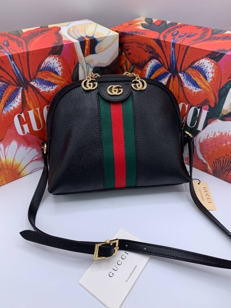 กระเป๋า gc canvas สะพายข้าง 10 นิ้ว สีน้ำตาล สีดำ