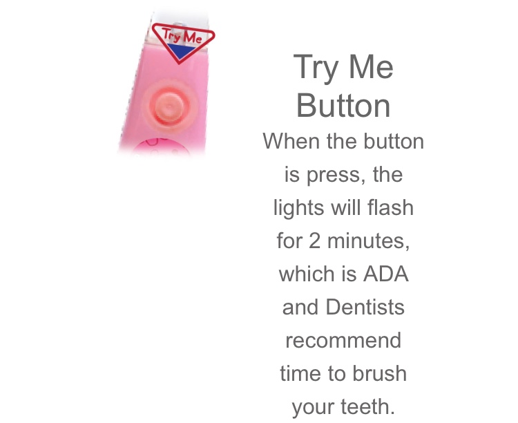 แปรงสีฟันพร้อมแสงไฟบอกเวลา Brush Buddies Peppa Pig Light-Up Toothbrush with Timer (Soft)