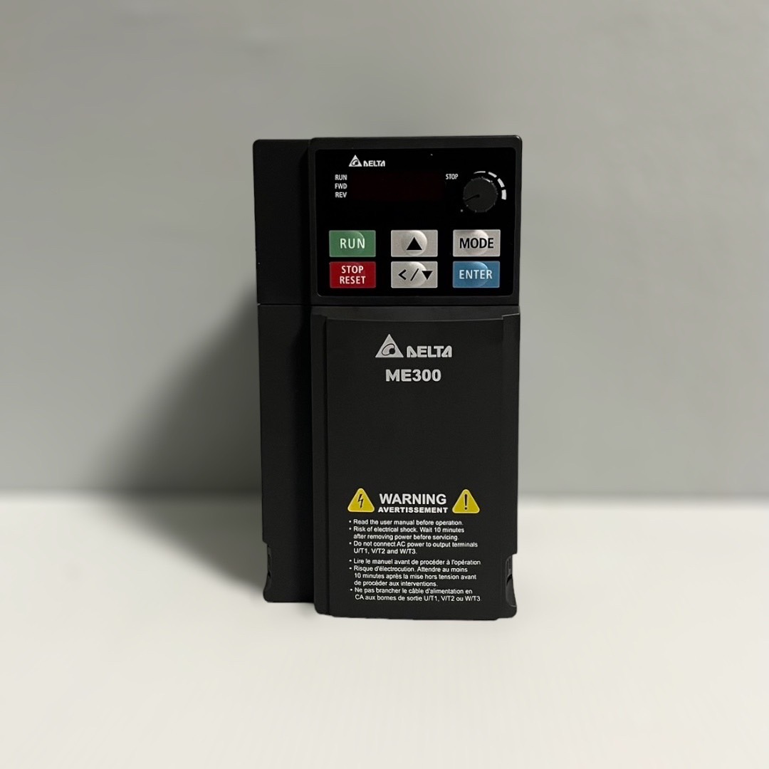 Delta Inverter ME300 Model:VFD11AME21ANNAA 2HP 2.2kW Input 1-Phase , 220V output 3-Phase , 220V
