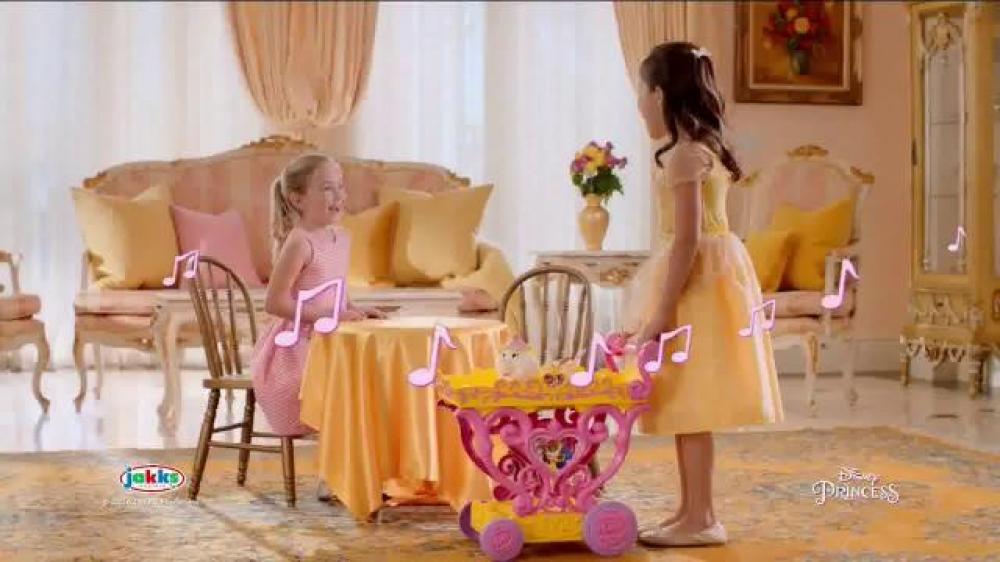 รถเข็นปาร์ตี้น้ำชาเจ้าหญิง Disney Princess Belle Musical Tea Party Cart