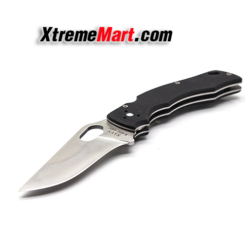 มีดพับ NAVY K632 Stainless Steel Folding Knife w/ Carrying Pouch