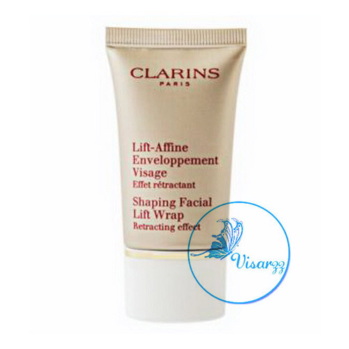 (Tester) Clarins Shaping Facial Lift Wrap Retracting Effect 15mL มูสมาส์คเนื้อเข้มข้น สำหรับการปรับกระชับผิวหน้าประจำสัปดาห์ที่ทำได้เองง่ายๆ