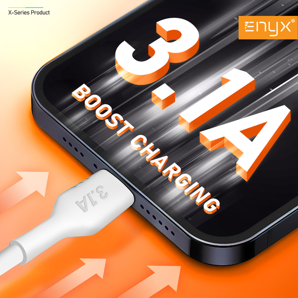 สายชาร์จ ENYX C-2X ชาร์จเร็ว 3.1A Boost Charging ชาร์จเร็ว 18W