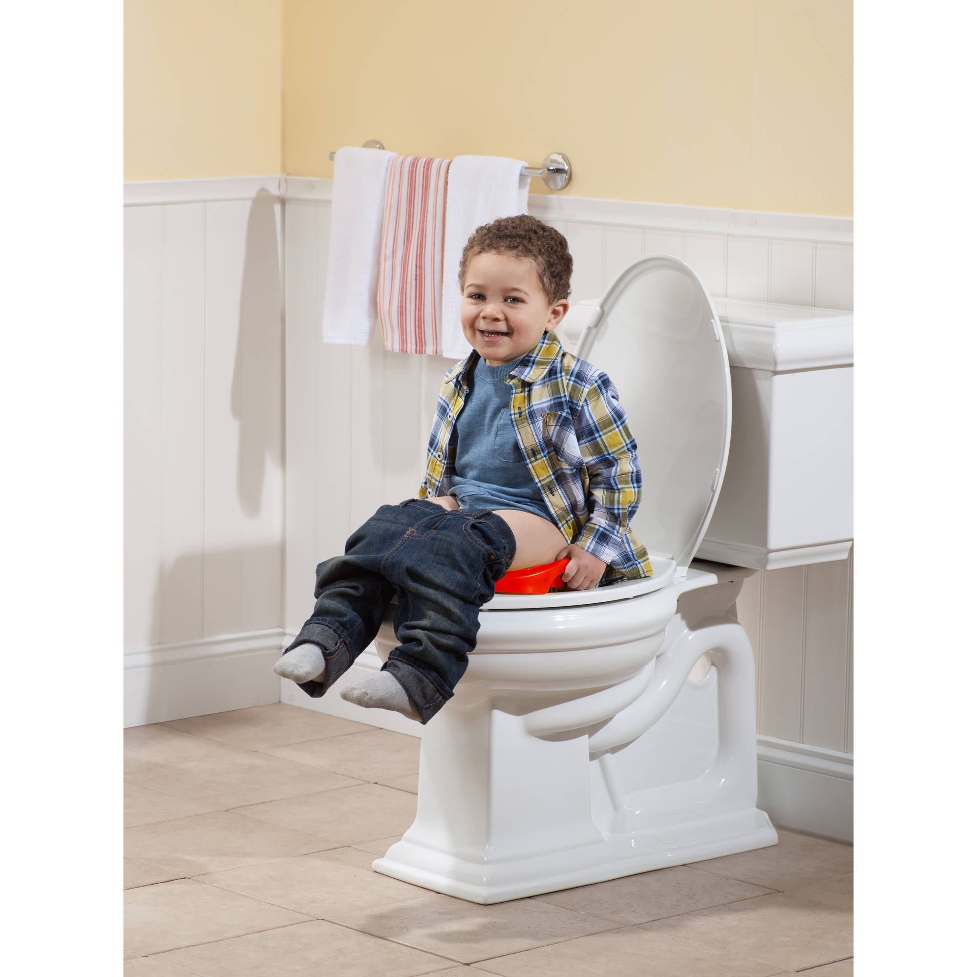 กระโถนฝึกขับถ่ายสำหรับเด็ก The First Years Disney Baby รุ่น 3-in-1 Celebration Potty System (Jake and the Never Land Pirates)