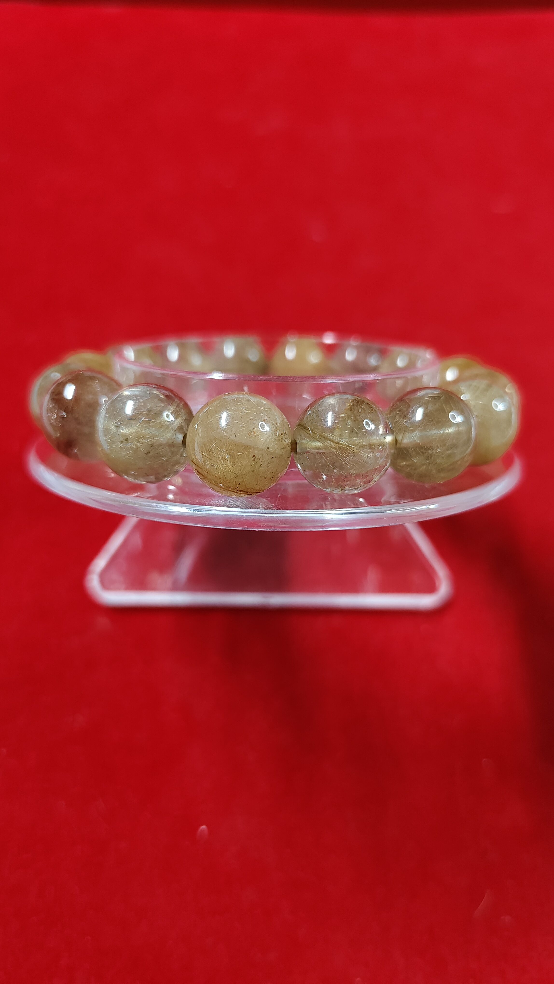 #ข้อมือหินไหม 5 สีรหัสbh-0032